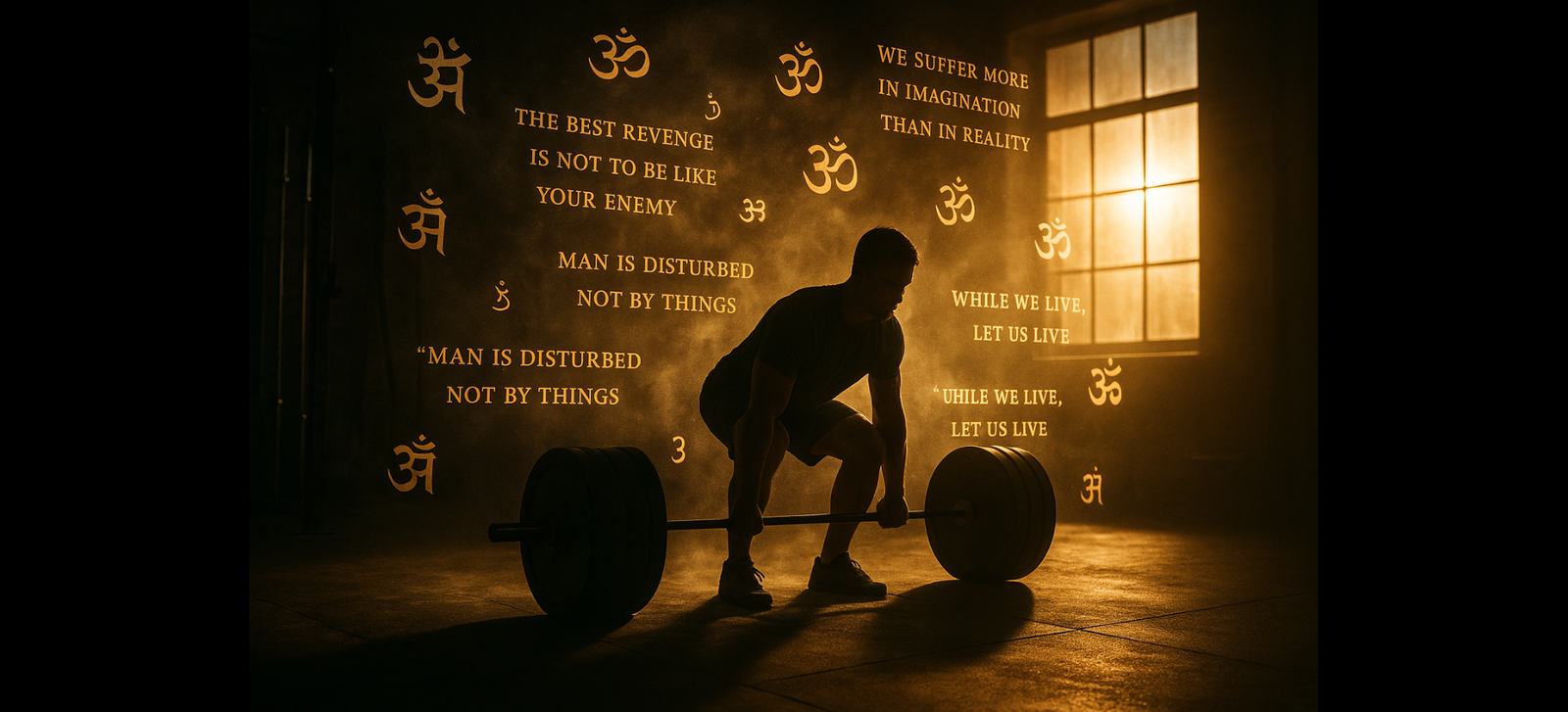Fitness Meets Philosophy: When Your Barbell Becomes Your Buddha
