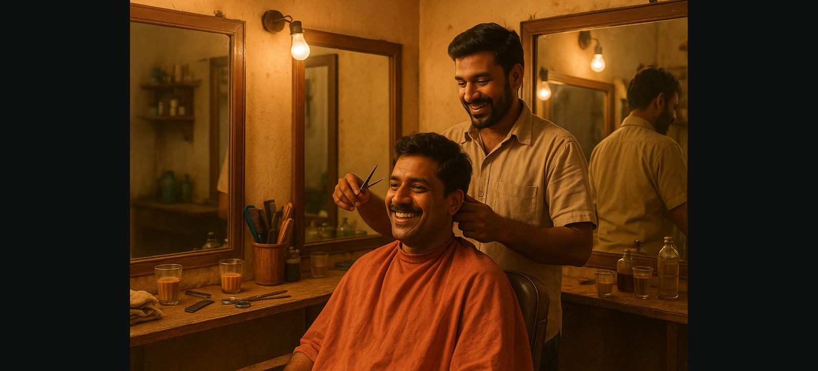 Neighbourhood Barbers as Therapists