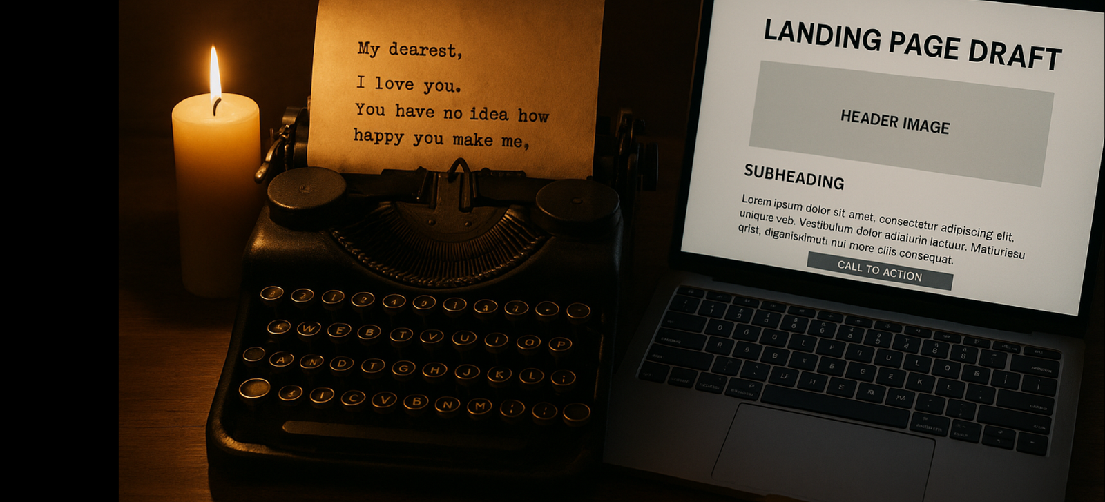 How to Write Landing Pages That Feel Like Love Letters