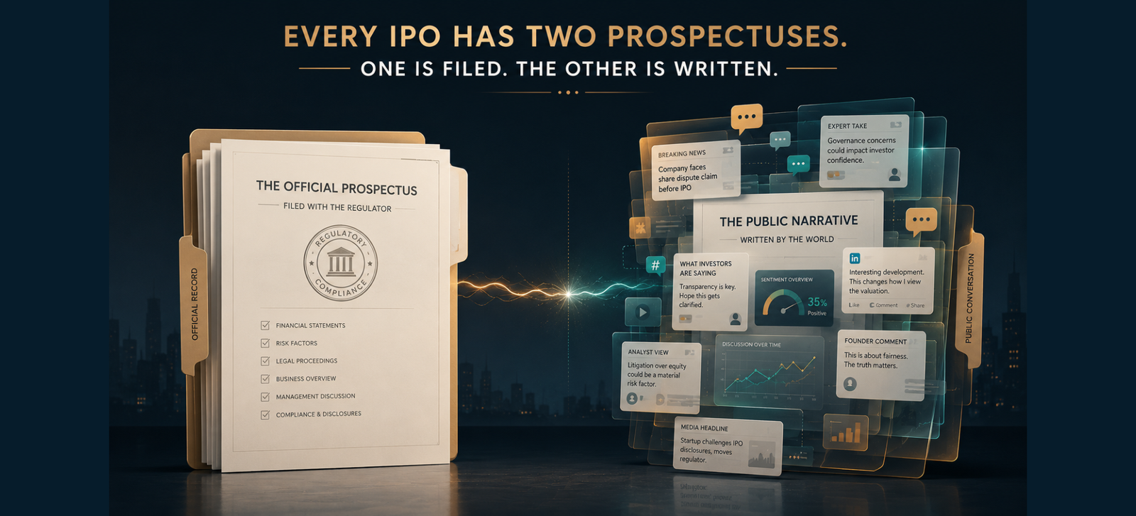 Every IPO Has Two Prospectuses: The One Filed with SEBI and the One Written by the Media